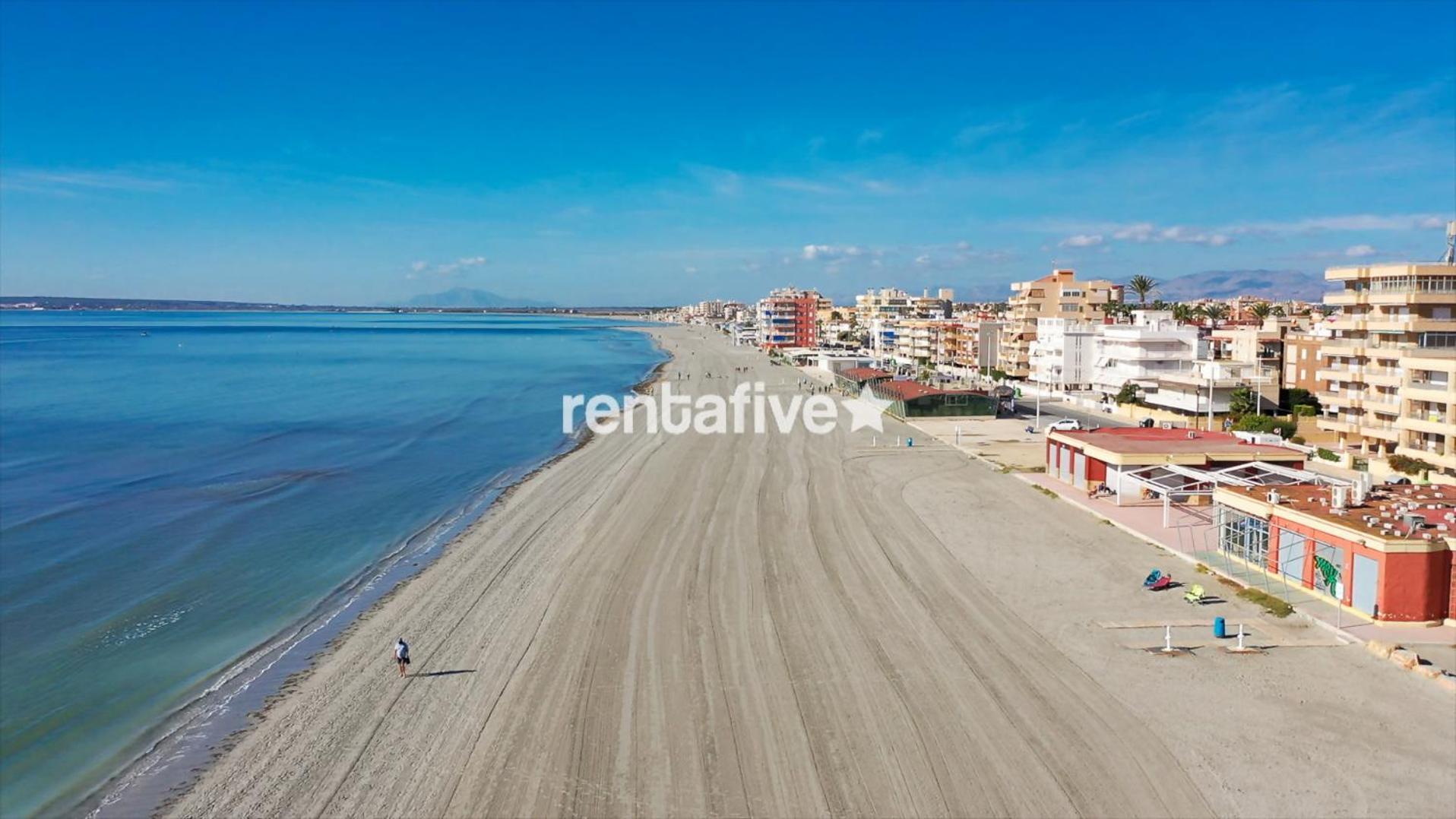 Rentafive Primera Linea Terraza Reformado Santa Pola Exterior photo